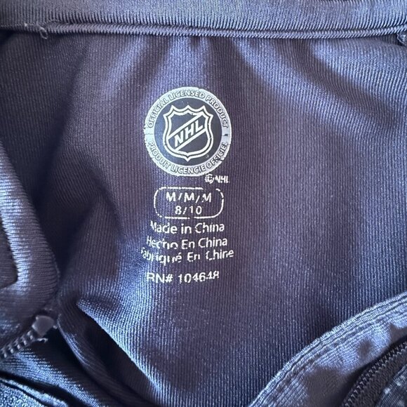 Women's M NHL Chicago Blackhawks 1/4 Zip Athletic Pullover - Picture 5 of 8